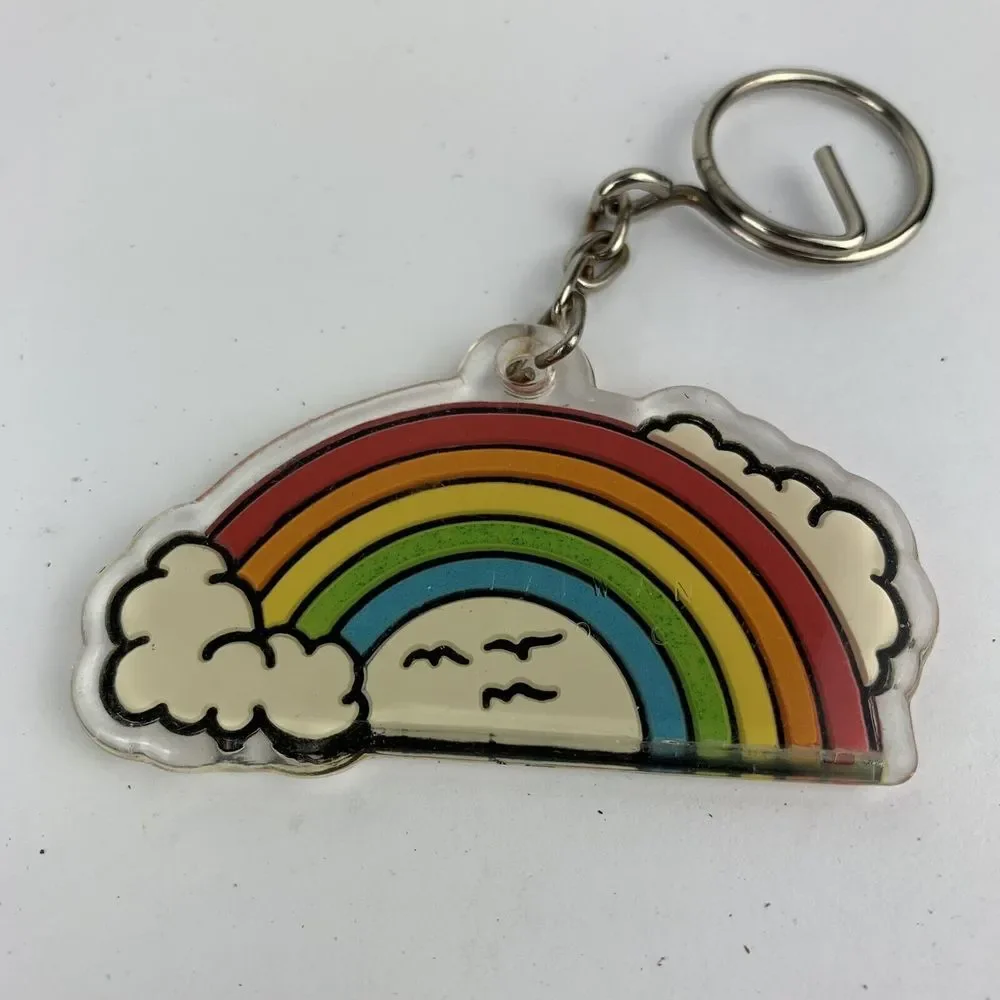 Urban‎ Outfitters Vintage Rainbow Keychain